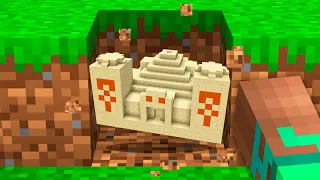 Minecraft, Pero Si Rompo Bloques APARECEN ESTRUCTURAS ALEATORIAS!