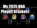 My 2025 NBA Playoff Bracket