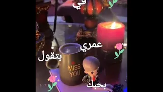 كل ثانية في عمري بحبك 