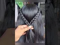 Lagu Simple \u0026 Amazing Unique Bridal Hairstyle ##hairstyle #trending #nirmalahairstyles #braids #shorts