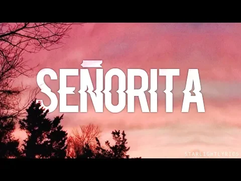 Download MP3 Shawn Mendes, Camila Cabello - Señorita (Lyric Video) HD
