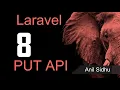 Laravel 8 tutorial - Put method API