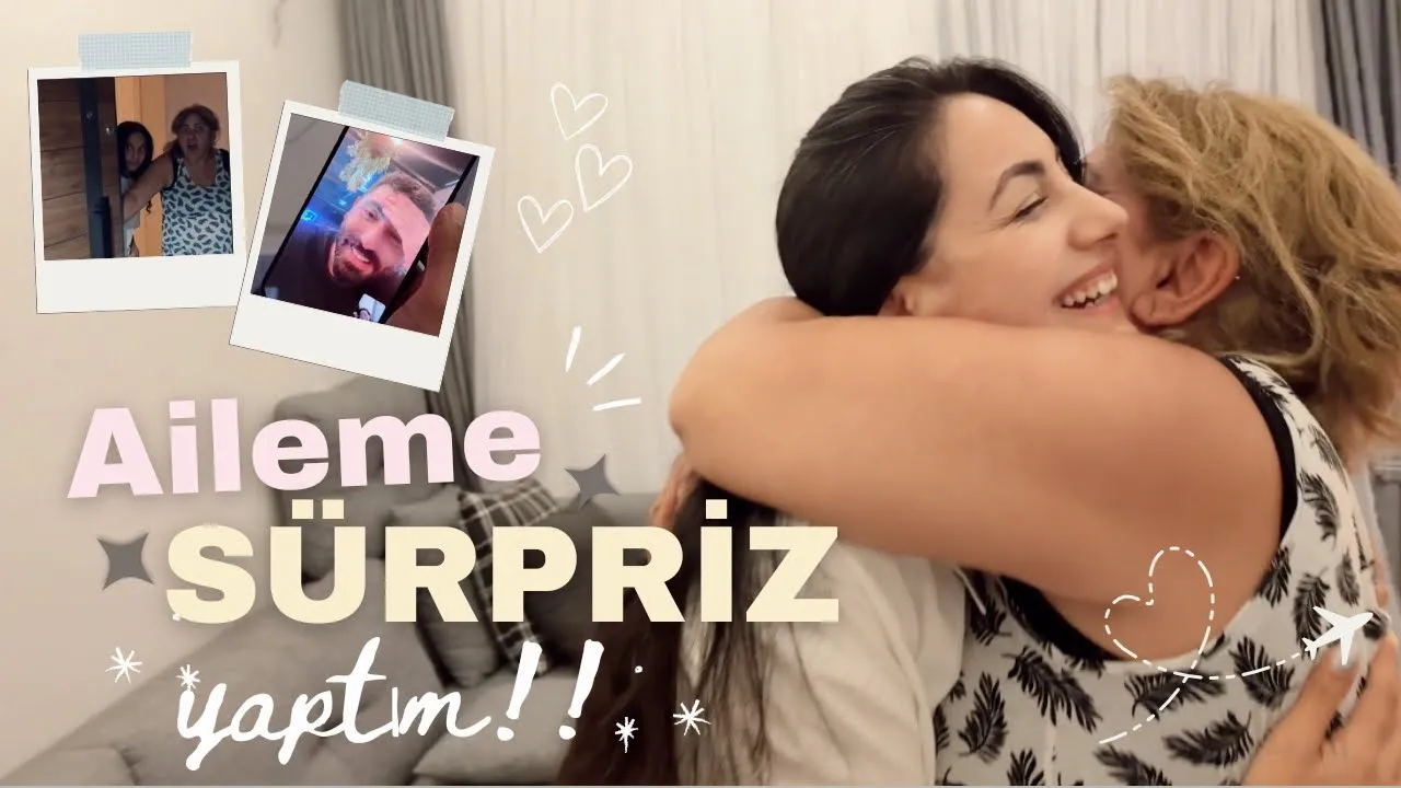 Türkiye’ye Aileme Sürpriz Yapmaya Gidiyorum… ✈️ 🇹🇷 Hiçbir Şey Planladığım Gibi Gitmedi!