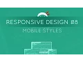 Responsive Web Design Tutorial - Mobile Styles