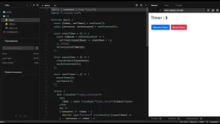 Learn React - Basic timer app with React