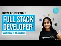 How to Become Full-Stack Developer in 6 month What is MEAN What is MERN