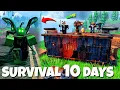 Download Lagu WADUH!! Dunia Kiamat \u0026 Harus SURVIVAL 10 Hari Dari Zombie Evolusi 🥶🧟‍♂️🔥 | The Apocalypse Indonesia