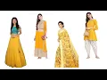 2023 Trendy Haldi Outfit for Girls from Amazon