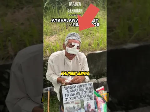 Impian Sederhana Bapak Penjual Tisu yang Bikin Haru