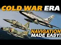 The BASICS of Navigation in a DCS Cold War Era jet DCS Mission Editor in Cockpit Tutorial