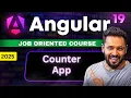 Angular 19 Tutorial Make Counter App