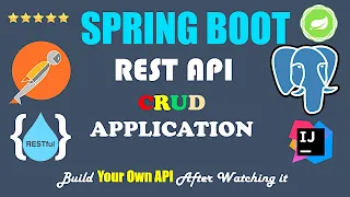HINDI Spring Boot REST API CRUD Application Example using Postman and Database Learn in 30 Min