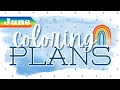 June Coloring Plans