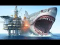 Lagu US Navy Rescues Oil Rig Attacked by Giant Mutant Shark During Storm Season