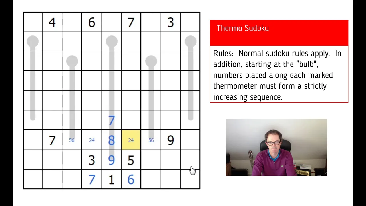 Thermo Sudoku:  How To Solve A Brilliant Variant