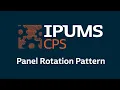 IPUMS CPS Panel Rotation Pattern