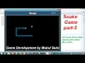 Snake game part 5 draw the scores
