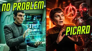 Romulans Had No Problem with A I in Voyager TNG Unlike in Star Trek Picard