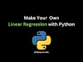 Implementing Linear Regression from Scratch Closed-Form Solution