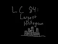 Amazon Coding Interview Problem Largest Rectangle in Histogram Monotonically Increasing Stack