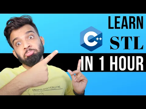 Complete C++ STL in 1 Video | Time Complexity and Notes - YouTube thumbnail