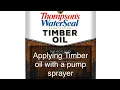 Thompsons Mahogany Timber Oil