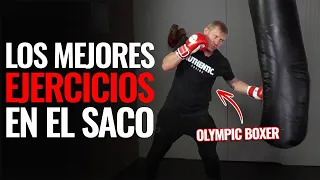 10 Ejercicios de saco pesado para Principiantes y Profesionales