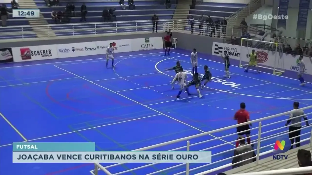 Joaçaba vence Curitibanos na Série Ouro