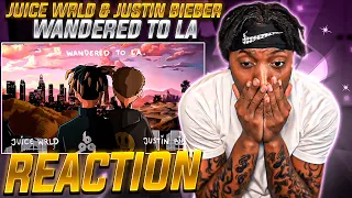 juice wrld u0026 justin bieber wandered to la reaction 