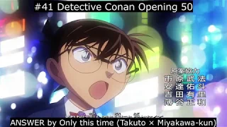 Download Top 50 Detective Conan Openings MP3