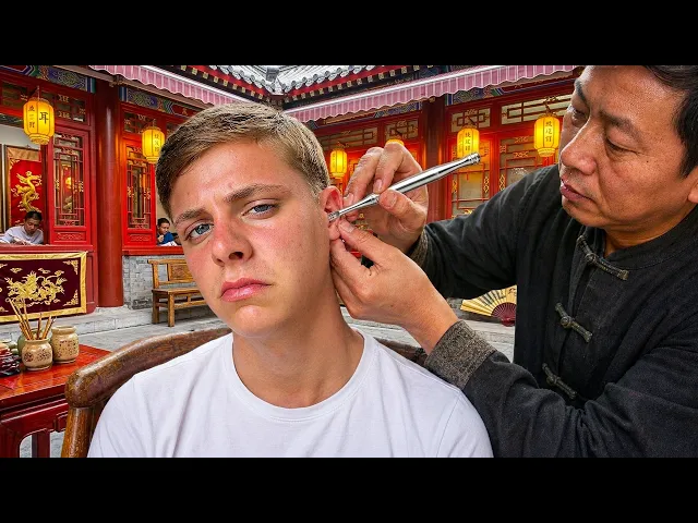 I Tried China’s £2 Traditional Ear Cleaning!