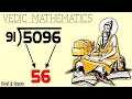 Fastest Trick To Divide Any Number in 5 Seconds Vedic Maths Division Trick