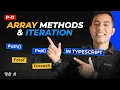 TypeScript Arrays Methods and Iterations Explained with Practical Examples