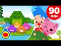 Download Lagu Cinco Sapinhos | E Mais Música Divertida Infantil (90 Min) | Um Herói do Coração