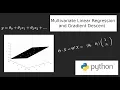 Multivariate Regression and Gradient Descent