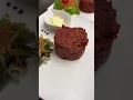 Caveau de Chamoson Menu tartare de boeuf avec entree dessert et Verre de bienvenue