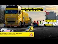 🚨AANGANGER VRACHTWAGEN VLIEGT OP ZIJN KANT!! 🚨