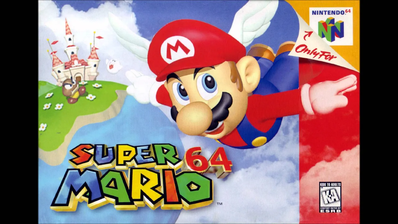 Super Mario 64 - Water Theme / Dire Dire Docks - HD