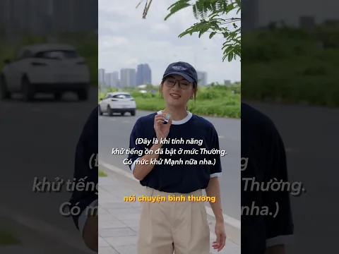 Đã qua rồi cái thời phải đóng cửa tắt quạt ngồi quay vlog để âm thanh rõ hơn 😅