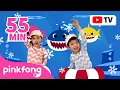 Lagu Baby Shark Swims to the Top | Winter Compilation | Non-Stop Baby Shark | Pinkfong Official