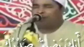 الشيخ محمد الليثى و ل ق د  ن ع ل م  أ ن  ك  ي ض يق  ص د ر ك  يا الله على الراحة والشجن دندنها
