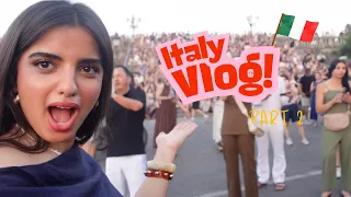 سفره إيطاليا🇮🇹🍝*فلورنس*ميلان*!!part 2 🍕🫶🏼