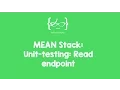 MEAN Stack tutorial for beginners - 10 Unit testing Read Endpoint