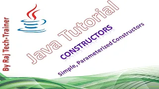 Java for Test Engineers Constructors Parameterized Constructor Part12