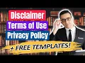 Download Lagu How to Create a Disclaimer \u0026 Other Legal Terms for Your Affiliate Site (+ FREE BONUS Templates!)