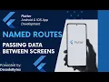 Flutter Tutorial Named Routes and Passing Data Between Screens Navigation Made Easy
