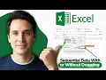 How to Autofill a Sequence of Numbers in Excel With or Without Dragging 2026 Full Guide
