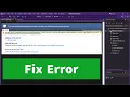 Fix System Configuration ApplicationScopedSettingAttribute Could Not Be Found Error Step-by-Step