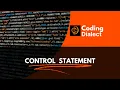 Control Statement in Java