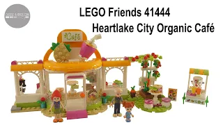 LEGO 41444 Heartlake City Organic Café - LEGO friends speed build